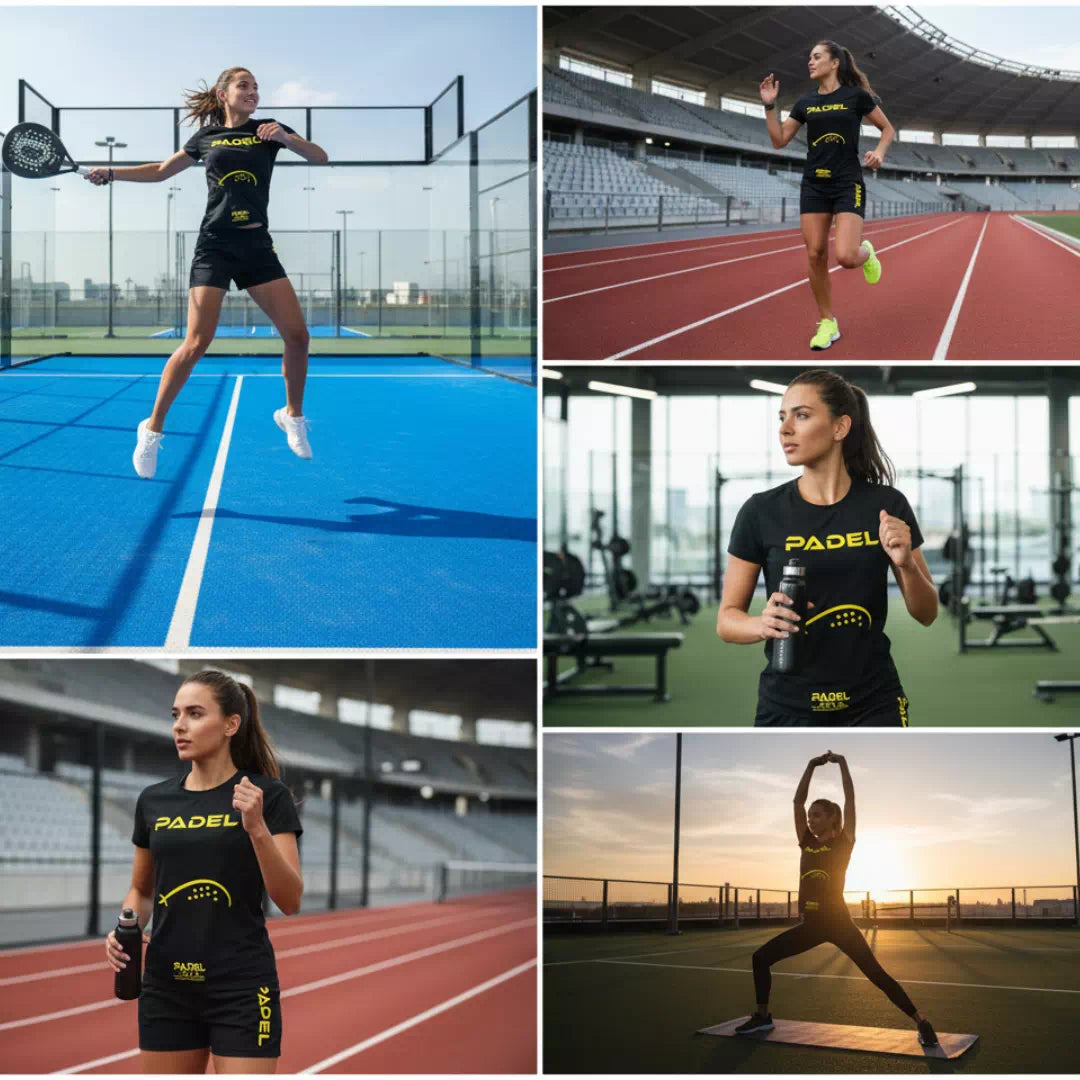 Kit Premium Flow Zena Padel | Completo Padel Sportivo
