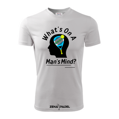 T-Shirt Cotone MAN'S MIND Padel - Zena Padel