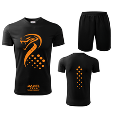 T-Shirt Cotone Ricamata Donna PSYCHO/PADEL - Zena Padel