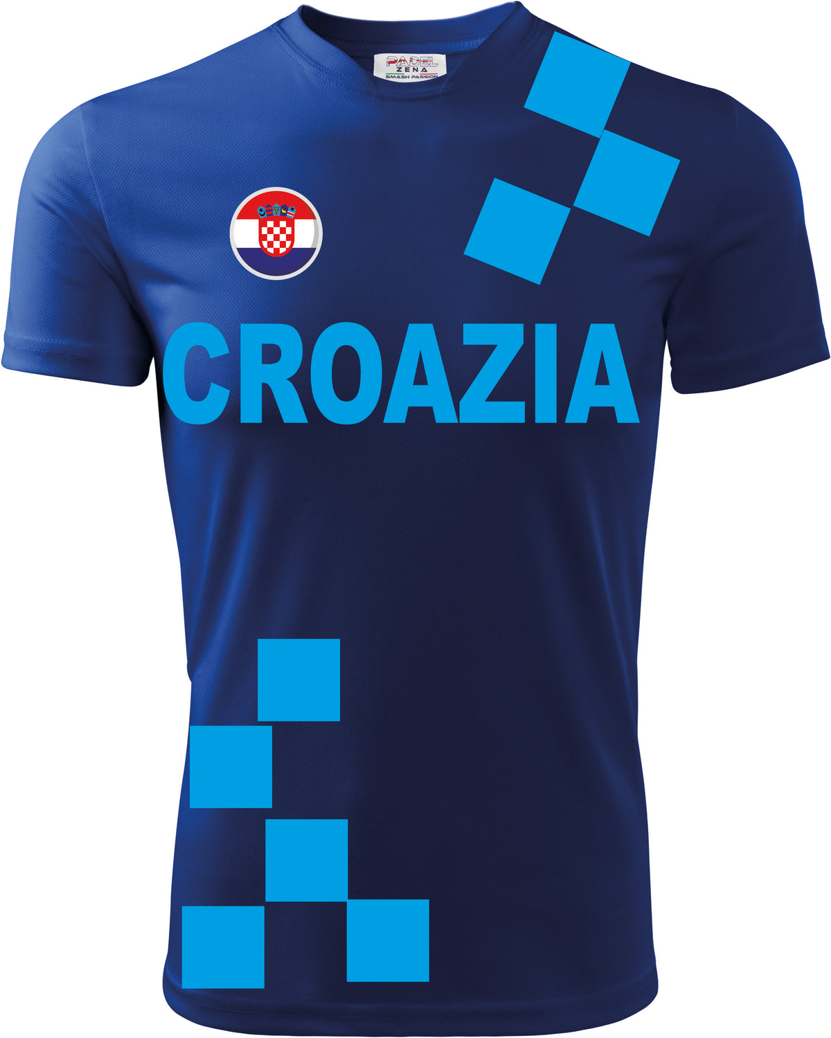 T-Shirt Padel Europei CROAZIA