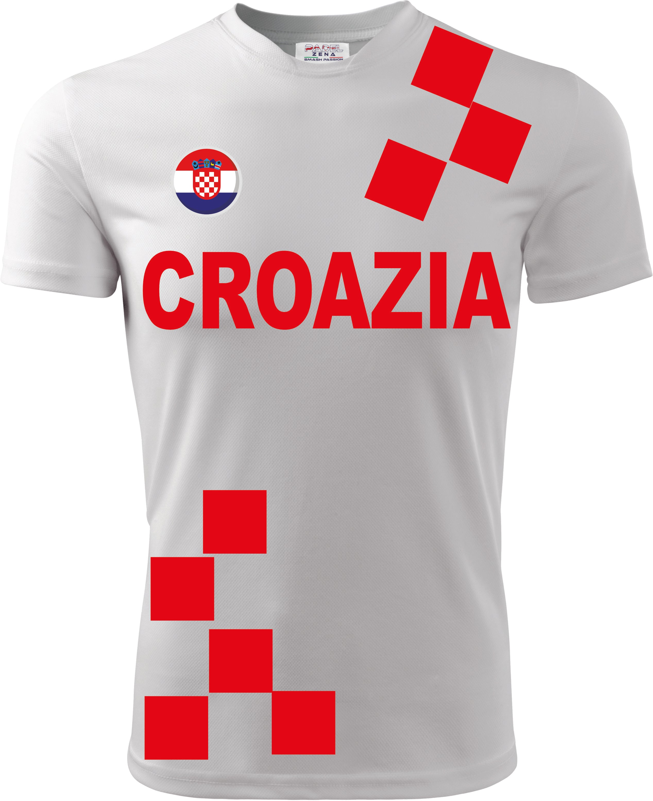 T-Shirt Padel Europei CROAZIA