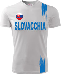 T-Shirt Padel Europei SLOVACCHIA
