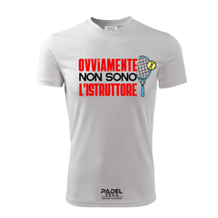 T-Shirt Cotone ISTRUTTORE Padel