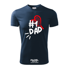 T-Shirt Cotone #1 DAD Padel – Made in Italy
