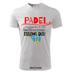 T-Shirt Cotone COSE BELLISSIME Padel - Zena Padel