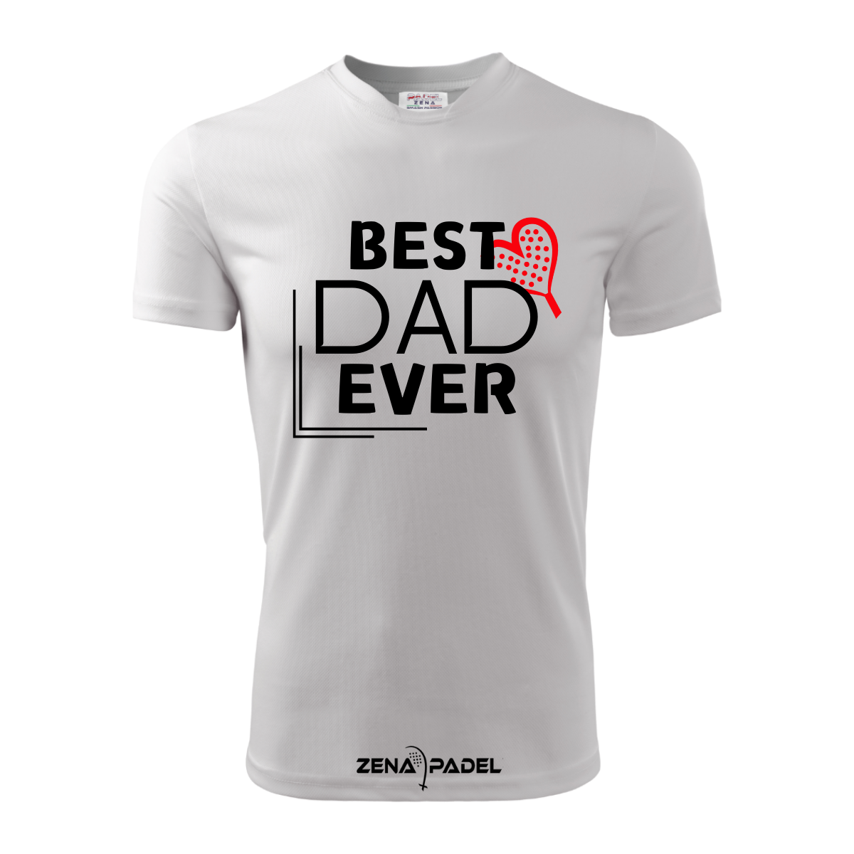 T-Shirt BEST DAD EVER Padel