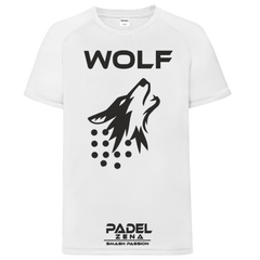 T-Shirt Tecnica Bimbo WOLF - Zena Padel
