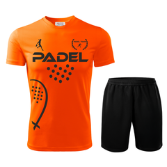 Completo Padel Uomo Performance – Maglia Tecnica + Short – Made in Italy