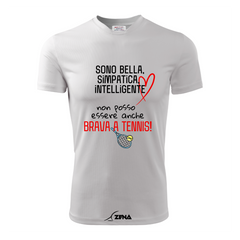 T-Shirt Cotone TENNIS - BRAVO/A - Zena Padel