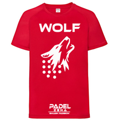 T-Shirt Tecnica Bimbo WOLF - Zena Padel