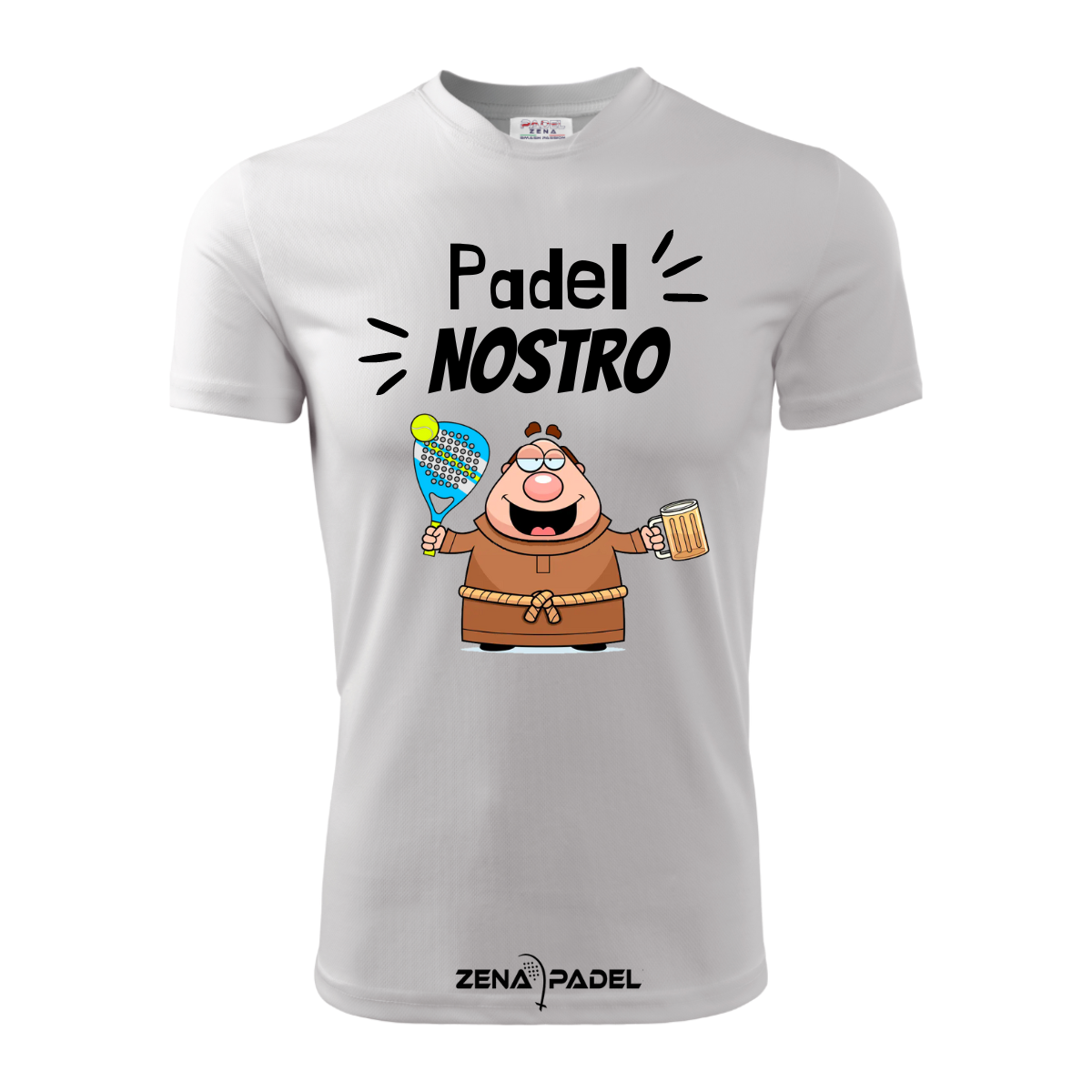 T-Shirt Cotone PADEL NOSTRO - Zena Padel