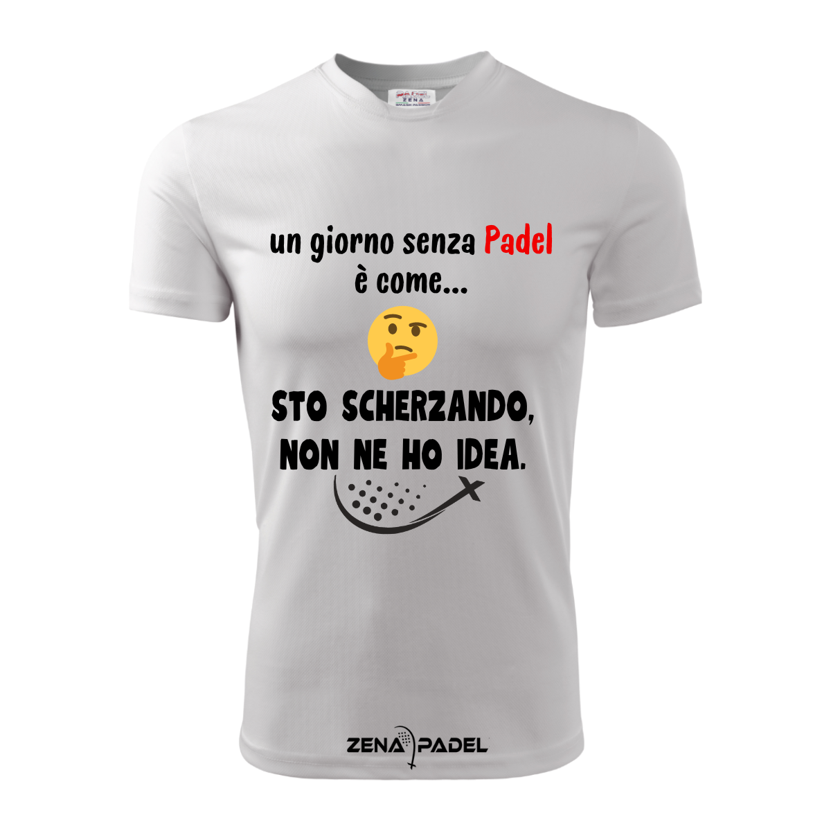 Camiseta UN DÍA SIN PADEL