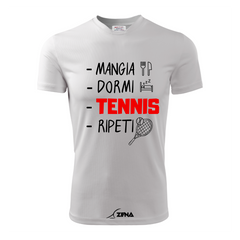 T-Shirt Cotone TENNIS - RIPETI - Zena Padel
