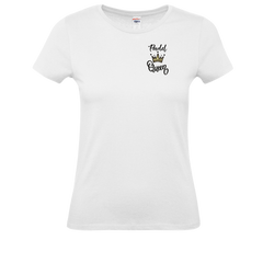 T-Shirt Cotone Ricamata Donna PADEL QUEEN - Zena Padel