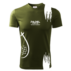 T-shirt arc-en-ciel OLIVE 01 | Vert/Or/Noir