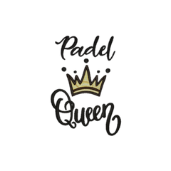 T-Shirt Cotone Ricamata Donna PADEL QUEEN - Zena Padel