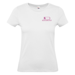 T-Shirt Cotone Ricamata Donna ESAURITA - Zena Padel