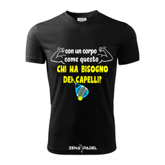 T-Shirt Cotone CORPO COME QUESTO Padel - Zena Padel