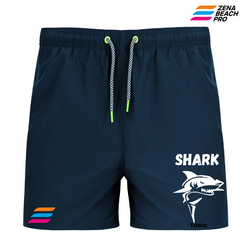 Costume Uomo Shark Zena Beach Pro – Stile Aggressivo, Anima Sportiva