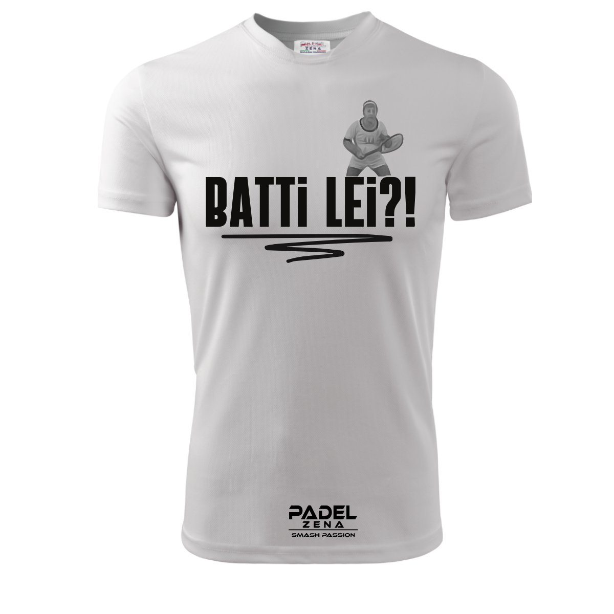 T-Shirt Padel Cotone/Tecnica BATTI LEI – Made in Italy