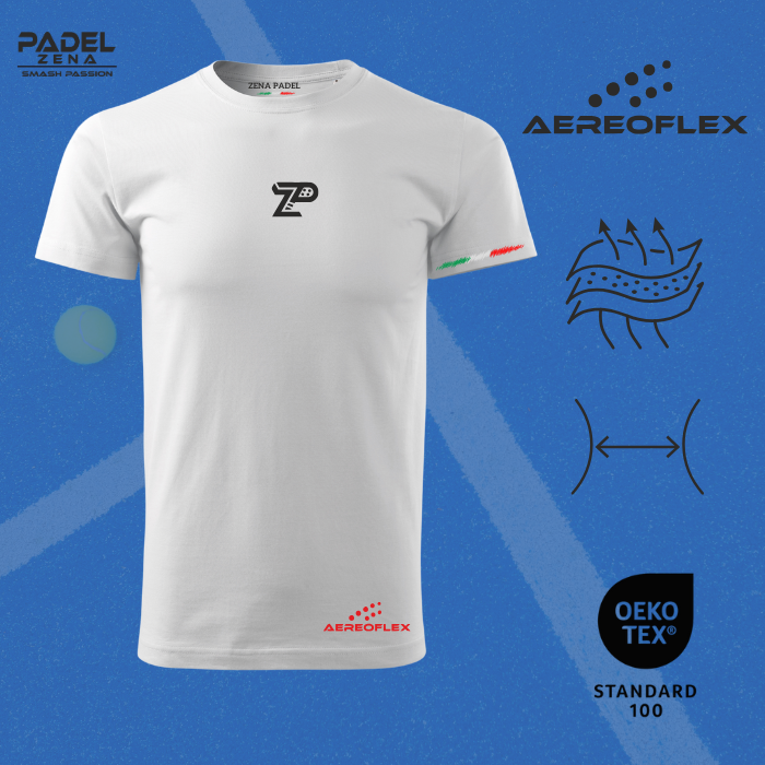 Maglia tecnica padel AeroFlex – massima elasticità e traspirabilità
