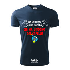 T-Shirt Cotone CORPO COME QUESTO Padel – Made in Italy