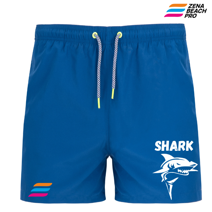 Costume Uomo Shark Zena Beach Pro – Stile Aggressivo, Anima Sportiva