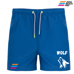 Costume Uomo Wolf Zena Beach Pro – Spirito Libero, Design Selvaggio