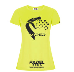 -shirt Padel Donna Viper – Maglia Tecnica Traspirante – Made in Italy