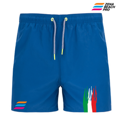 Costume Uomo Rainbow ITA – Zena Beach Pro | Orgoglio Italiano in Stile Sportivo