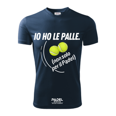 T-Shirt Cotone PALLE Padel – Made in Italy