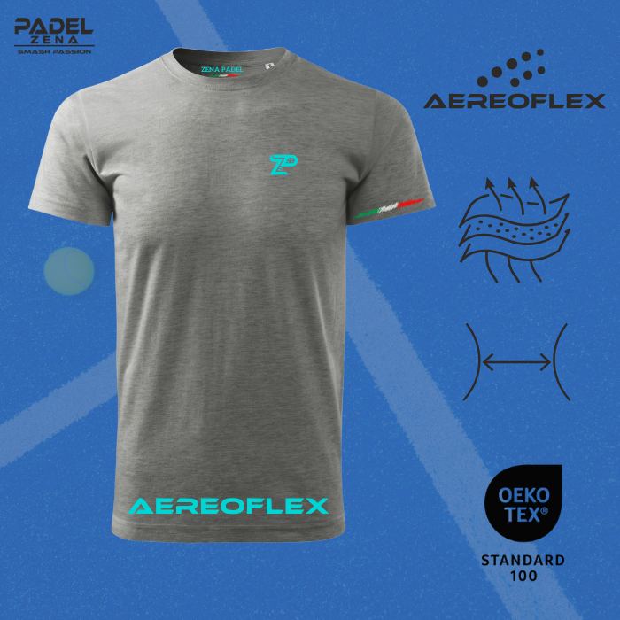 Maglia tecnica padel AeroFlex Pro – massima elasticità e traspirabilità