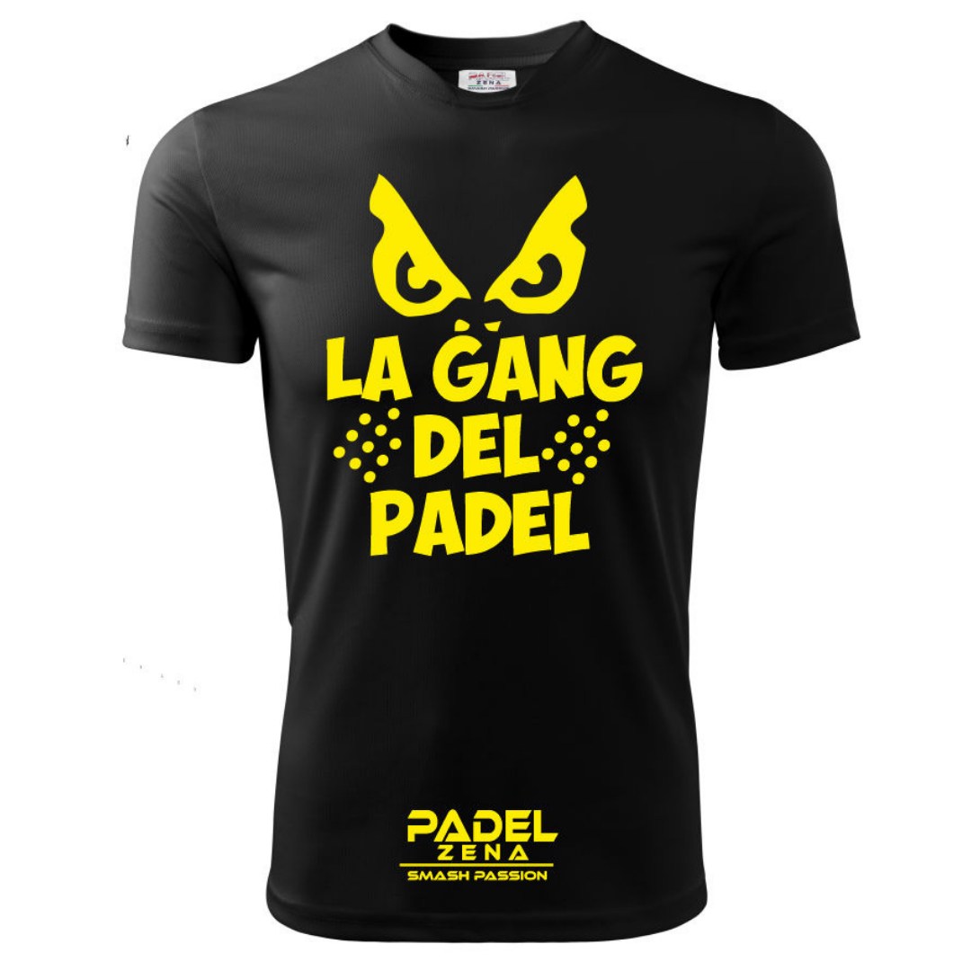 T-shirt padel La Gang del Padel – maglia tecnica adulto e bimbo Zena Padel