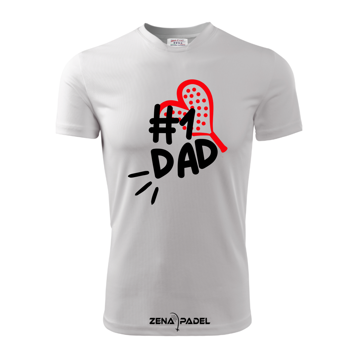 Camiseta #1 PAPÁ Padel