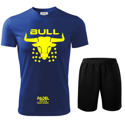 Tenue de padel pour homme Bull – T-shirt technique + short