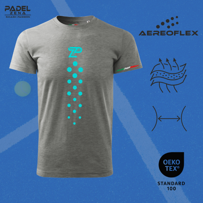 Maglia tecnica padel AeroFlex Edge – massima elasticità e traspirabilità