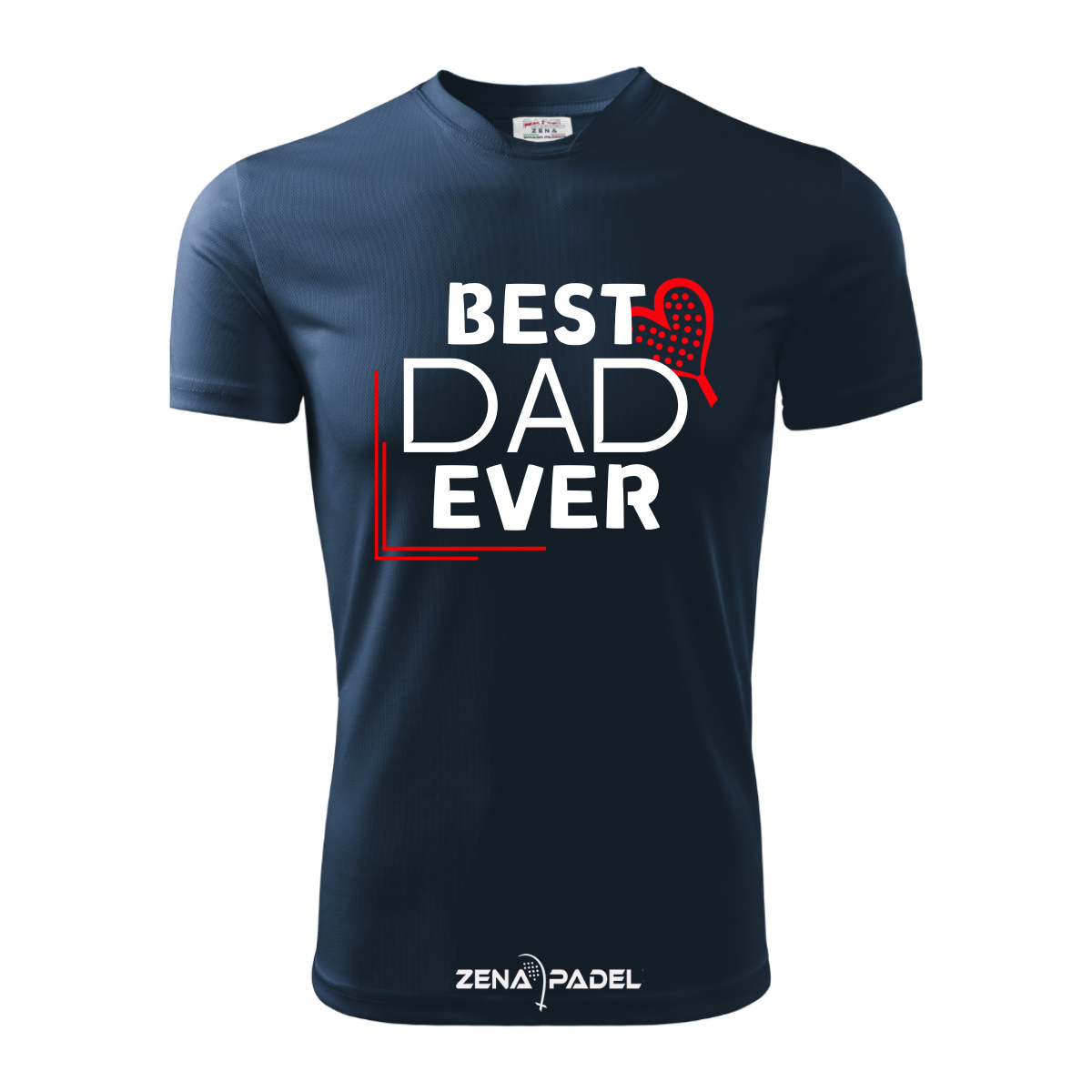 T-Shirt BEST DAD EVER Padel