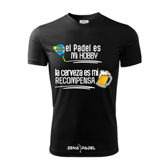 T-Shirt Cotone HOBBY / CERVEZA - ESP - Zena Padel