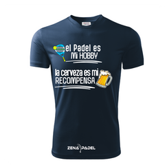 T-Shirt Cotone HOBBY / CERVEZA - ESP - Zena Padel