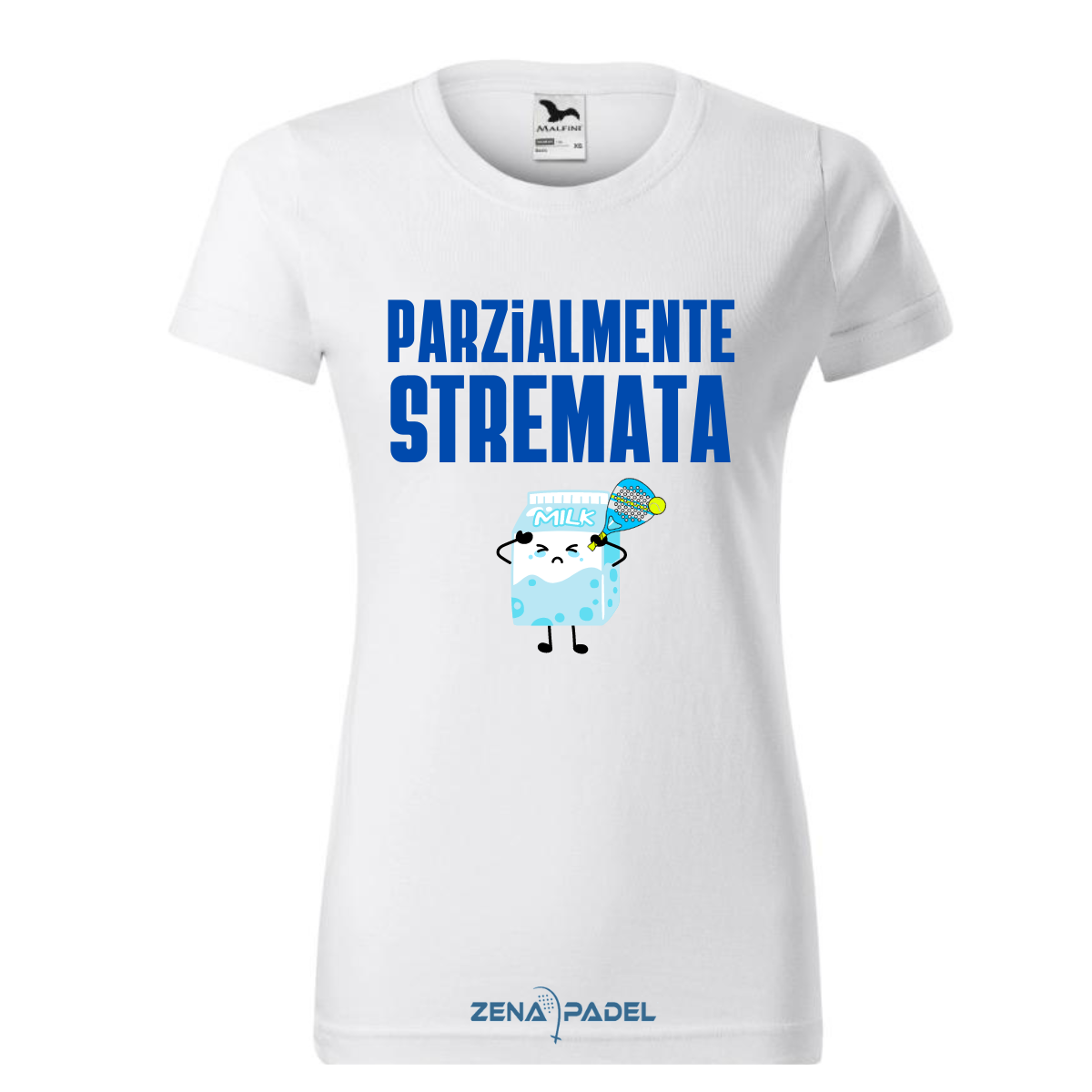 T-Shirt Cotone STREMATA - Zena Padel
