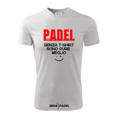 T-Shirt Cotone SENZA T-SHIRT Padel - Zena Padel