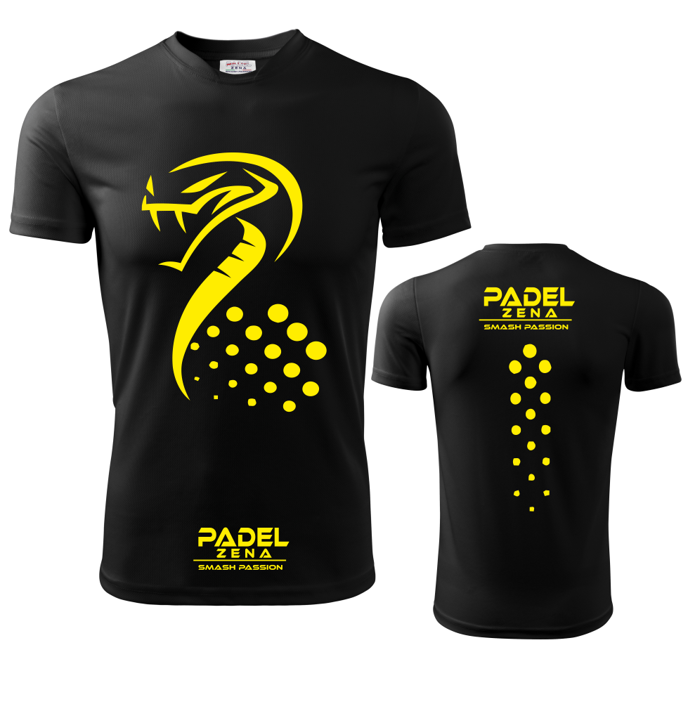 T-shirt Padel Cobra – Maglia Tecnica Unisex Traspirante – Made in Italy
