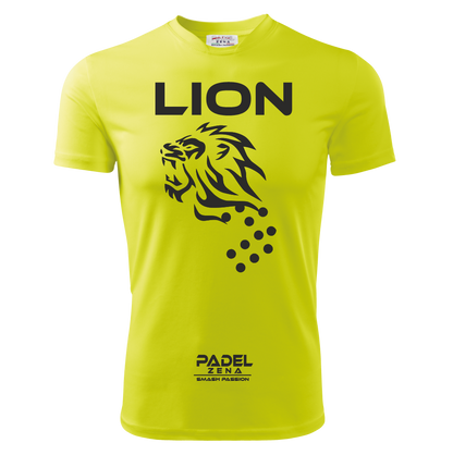 T-shirt Padel Wild Lion – Maglia Tecnica Unisex Dry Fit