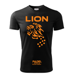 T-shirt Padel Wild Lion – Maglia Tecnica Unisex Dry Fit – Made in Italy