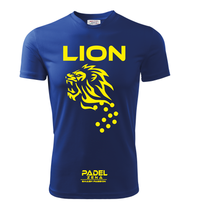 T-shirt Padel Wild Lion – Maglia Tecnica Unisex Dry Fit