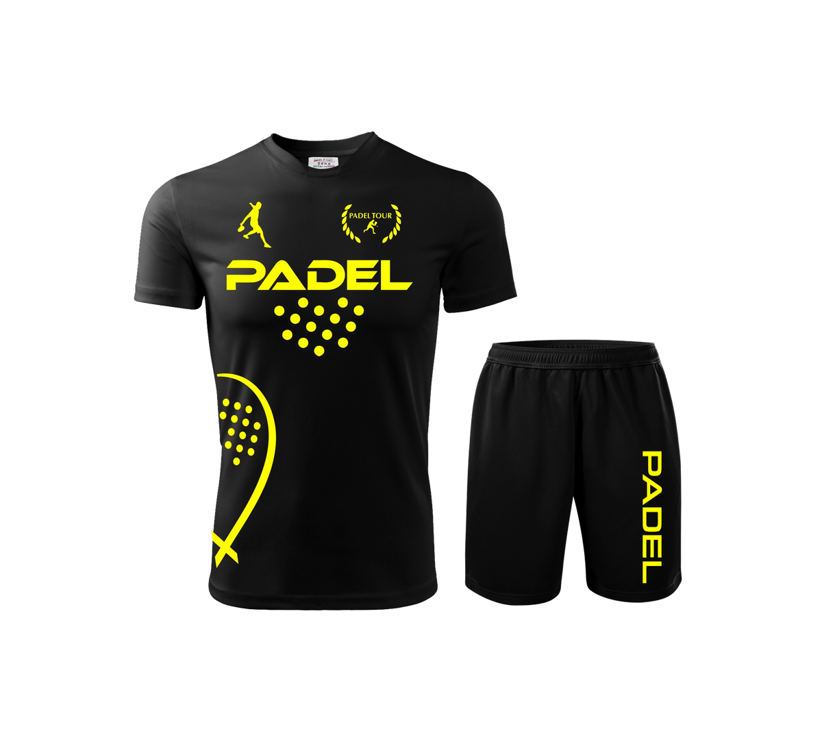 Kit Padel Performance - Nero/Giallo