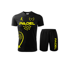 Kit Padel Performance - Nero/Giallo