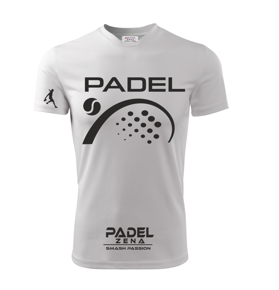 T-shirt de padel homme « Padel 2 » – T-shirt technique respirant – Fabriqué en Italie