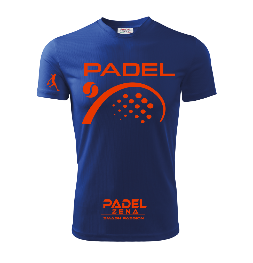 T-shirt de padel homme « Padel 2 » – T-shirt technique respirant – Fabriqué en Italie