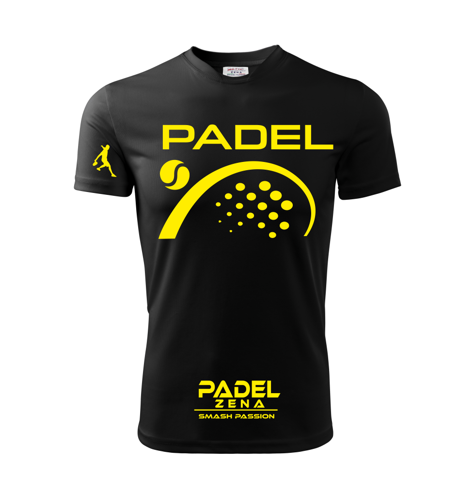 T-shirt de padel homme « Padel 2 » – T-shirt technique respirant – Fabriqué en Italie